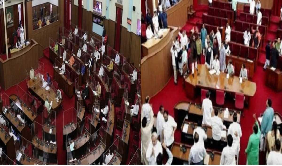 ओडिशा : विधानसभा में बीजद सदस्यों का हंगामा, सीएम माझी के बयान पर स्पष्टीकरण की मांग